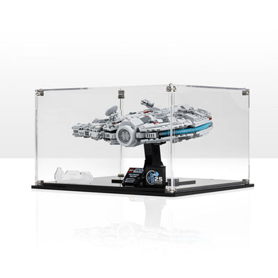 Horizontal & Angled Display Cases for LEGO® Star Wars™ Midi Scale Millennium Falcon™ (75375)