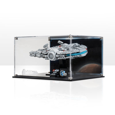 Horizontal & Angled Display Cases for LEGO® Star Wars™ Midi Scale Millennium Falcon™ (75375)