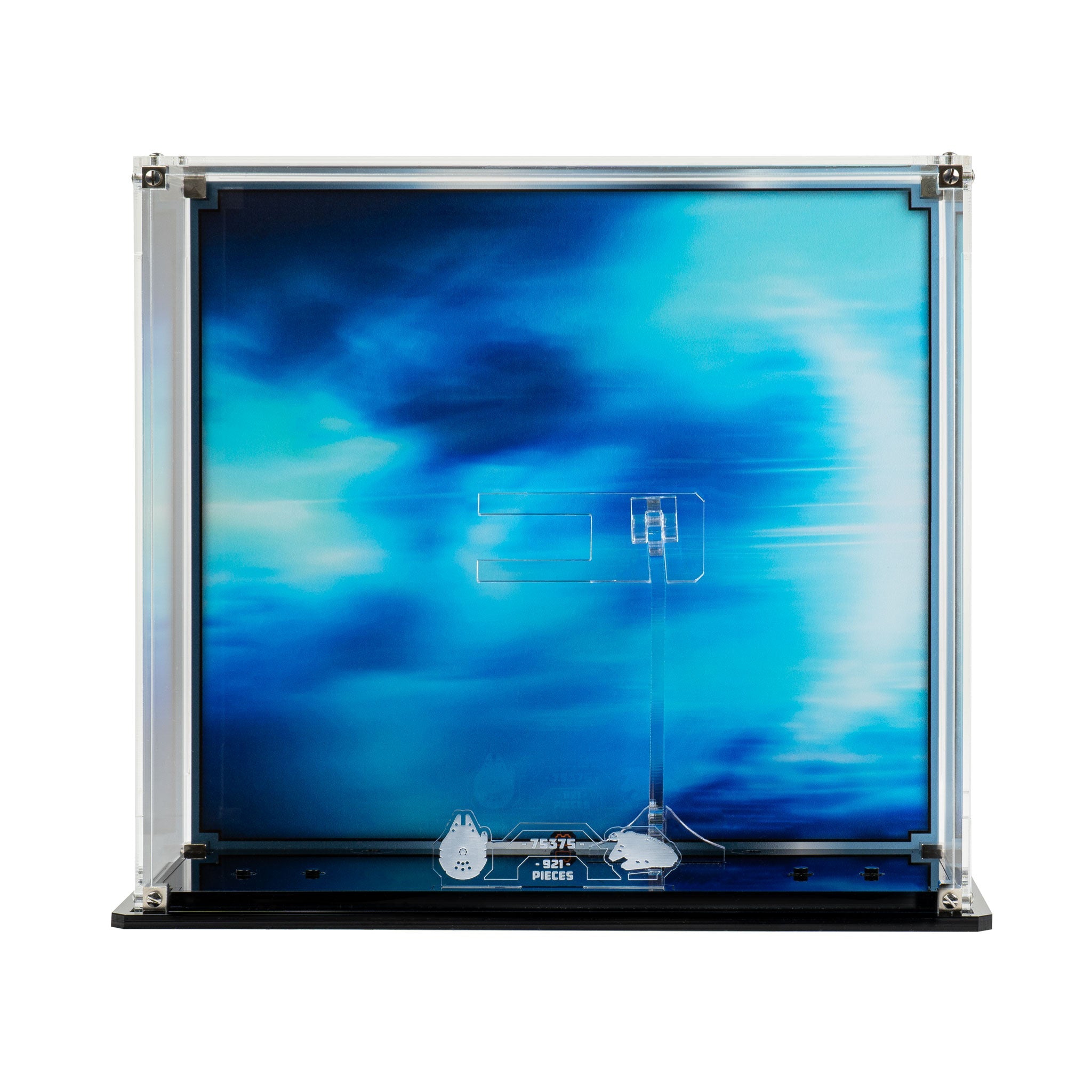 Horizontal & Angled Display Cases for LEGO® Star Wars™ Midi Scale Millennium Falcon™ (75375)