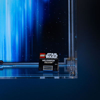 Limited Edition Wall Mounted Display Case for LEGO® Star Wars™ Midi Scale Millennium Falcon™ (75375)