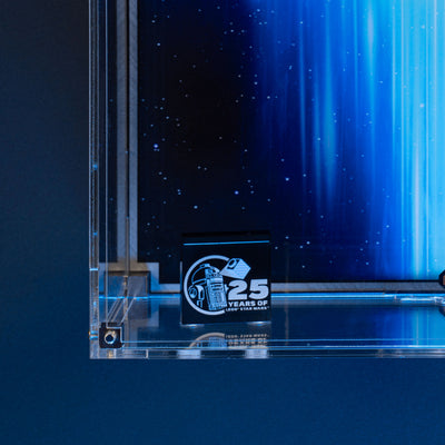 Limited Edition Wall Mounted Display Case for LEGO® Star Wars™ Midi Scale Millennium Falcon™ (75375)