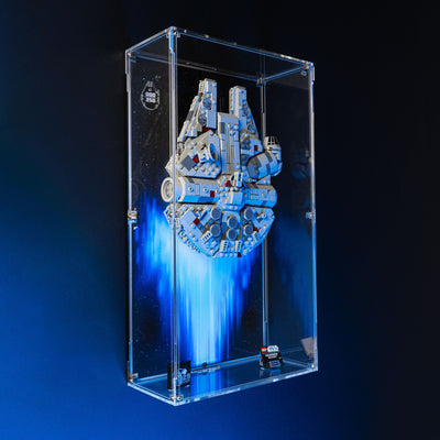 Limited Edition Wall Mounted Display Case for LEGO® Star Wars™ Midi Scale Millennium Falcon™ (75375)