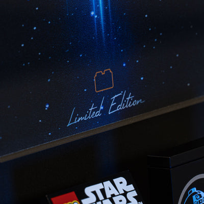 Limited Edition Wall Mounted Stand for LEGO® Star Wars™ Midi Scale Millennium Falcon™ (75375)