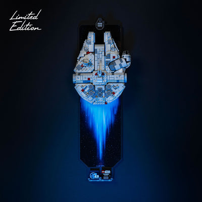 Limited Edition Wall Mounted Stand for LEGO® Star Wars™ Midi Scale Millennium Falcon™ (75375)