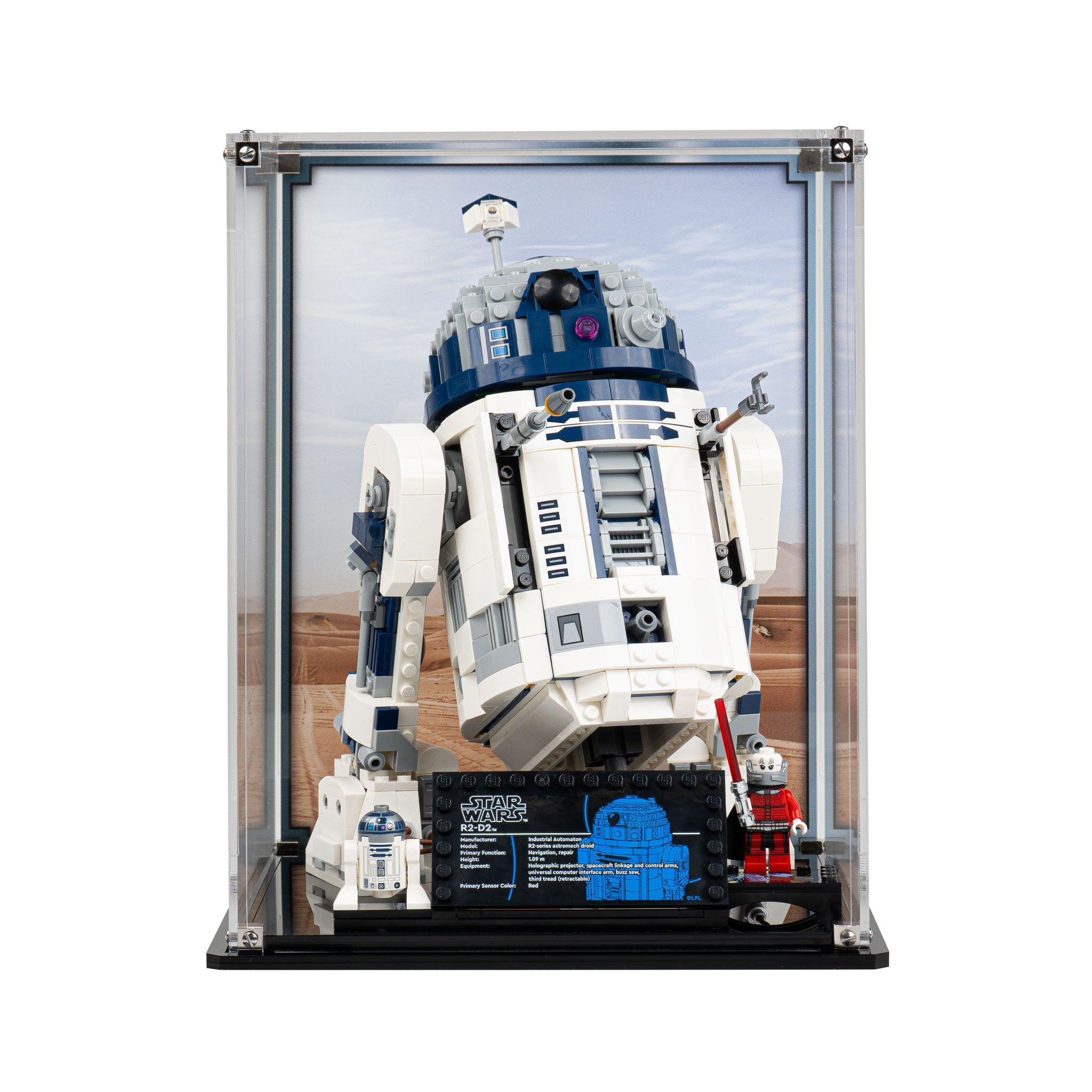 Display Case for LEGO® Star Wars R2-D2 (75379)