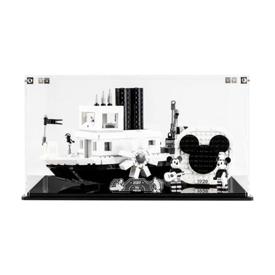 Display Case for LEGO® Ideas: Steamboat Willie (21317)