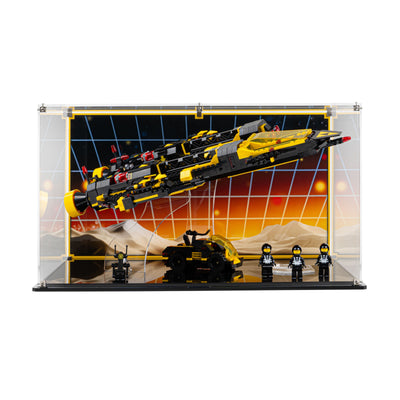 Display Case for LEGO® Icons: Blacktron Renegade (10355)