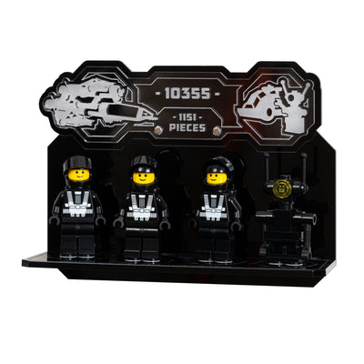 Wall Mounted Display Stand for LEGO® Icons: Blacktron Renegade (10355)