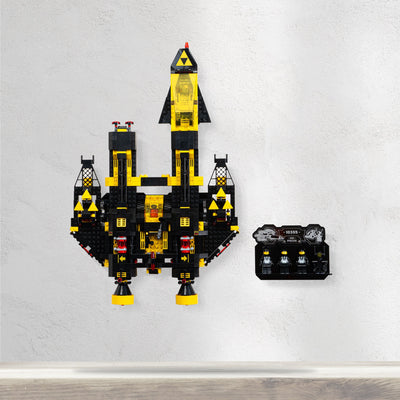 Wall Mounted Display Stand for LEGO® Icons: Blacktron Renegade (10355)