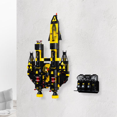 Wall Mounted Display Stand for LEGO® Icons: Blacktron Renegade (10355)