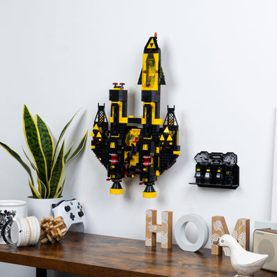 Wall Mounted Display Stand for LEGO® Icons: Blacktron Renegade (10355)