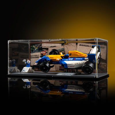 Limited Edition Display Case for LEGO® Icons: Williams Racing FW14B & Nigel Mansell (10353)