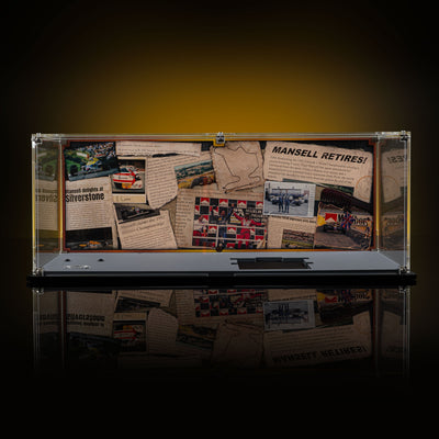 Limited Edition Display Case for LEGO® Icons: Williams Racing FW14B & Nigel Mansell (10353)
