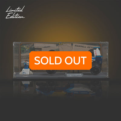 Limited Edition Display Case for LEGO® Icons: Williams Racing FW14B & Nigel Mansell (10353)