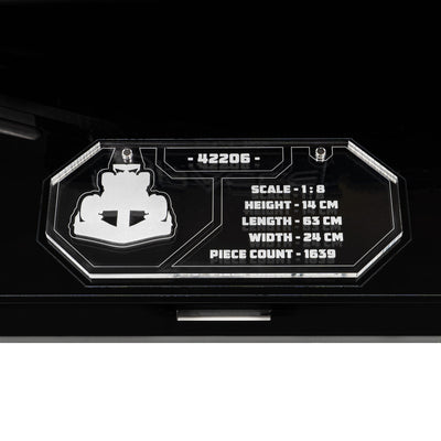 Display Case for LEGO® Technic Oracle Red Bull Racing RB20 F1 Car (42206)
