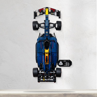 Wall Mounted Display Stand for LEGO® Technic Oracle Red Bull Racing RB20 F1 Car (42206)