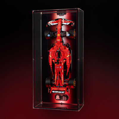 Limited Edition Wall Mounted Display Case for LEGO® Technic Ferrari SF-24 F1 Car (42207)