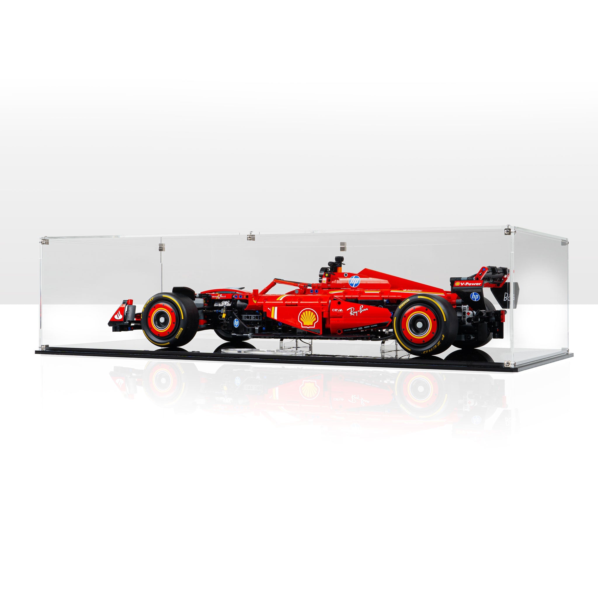 Display Case for LEGO® Technic Ferrari SF-24 F1 Car (42207)