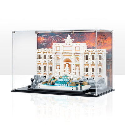Display Case for LEGO® Architecture: Trevi Fountain (21062)