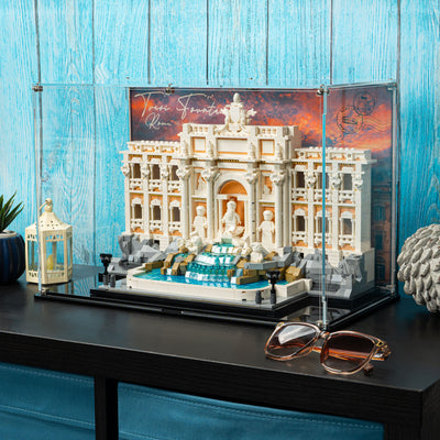 Display Case for LEGO® Architecture: Trevi Fountain (21062)