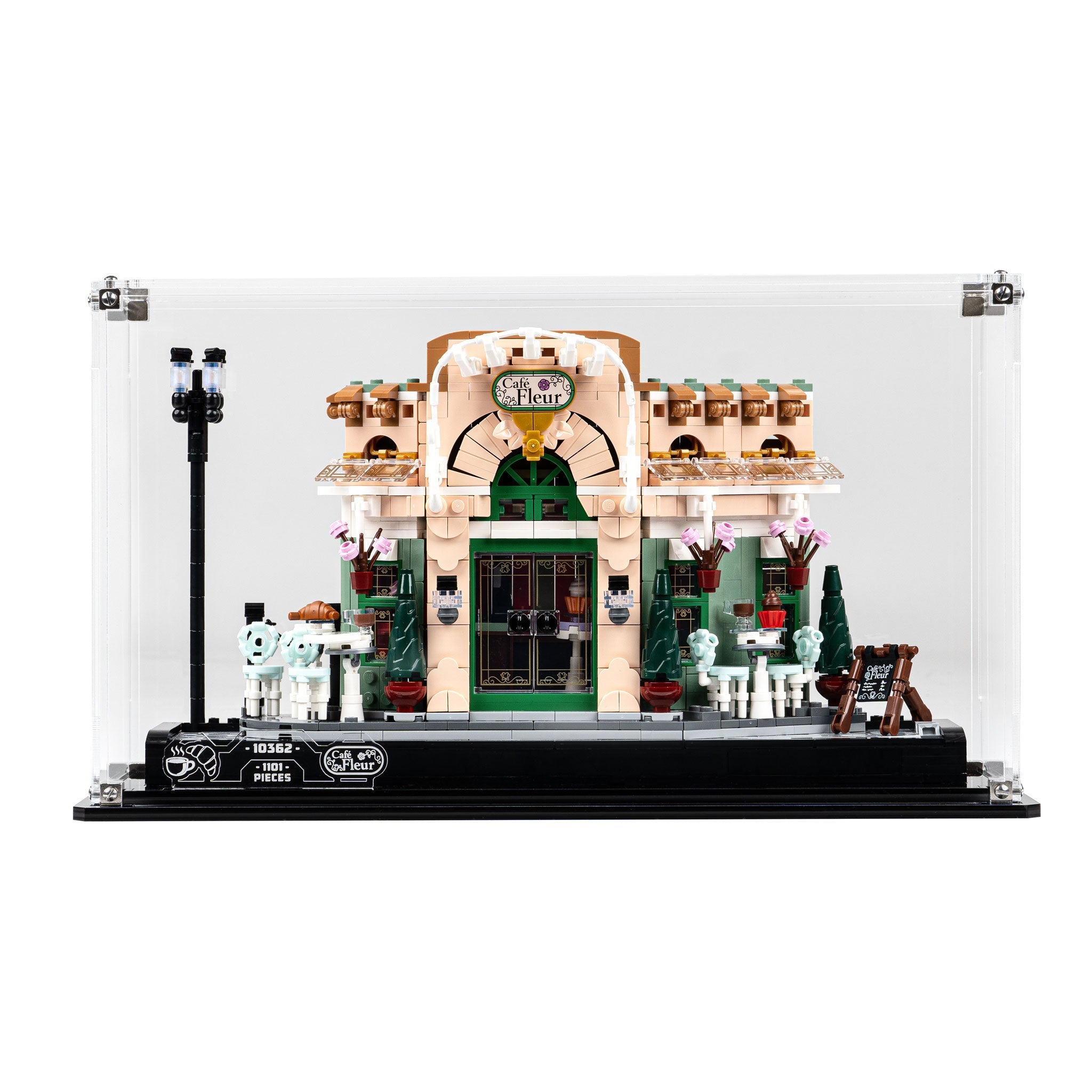 Display Case for LEGO® Icons: French Café (10362)