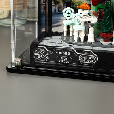 Display Case for LEGO® Icons: French Café (10362)
