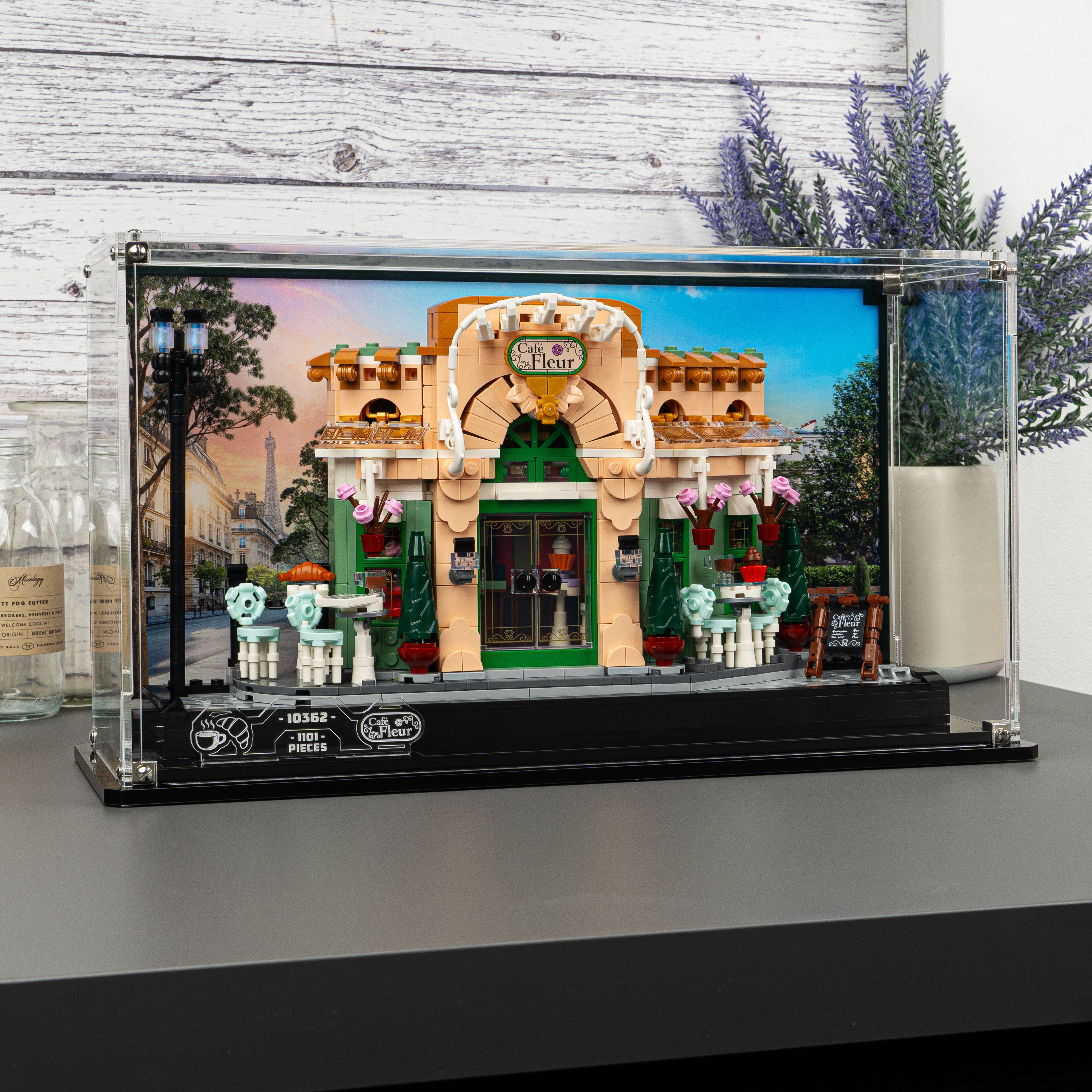 Display Case for LEGO® Icons: French Café (10362)