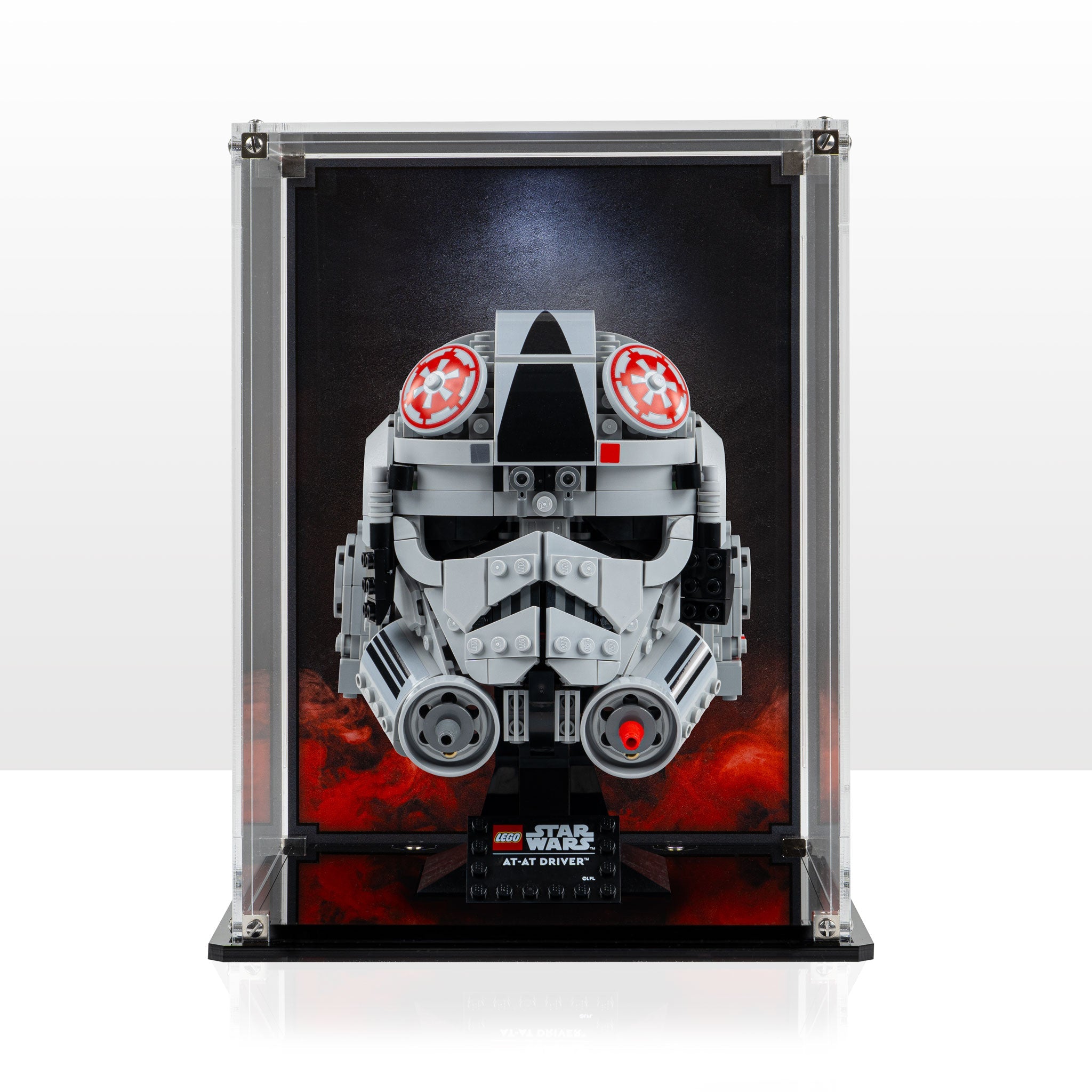 Display Case for LEGO® Star Wars: AT-AT Driver Helmet (75429)
