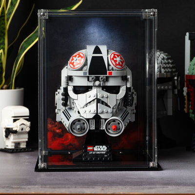 Display Case for LEGO® Star Wars: AT-AT Driver Helmet (75429)