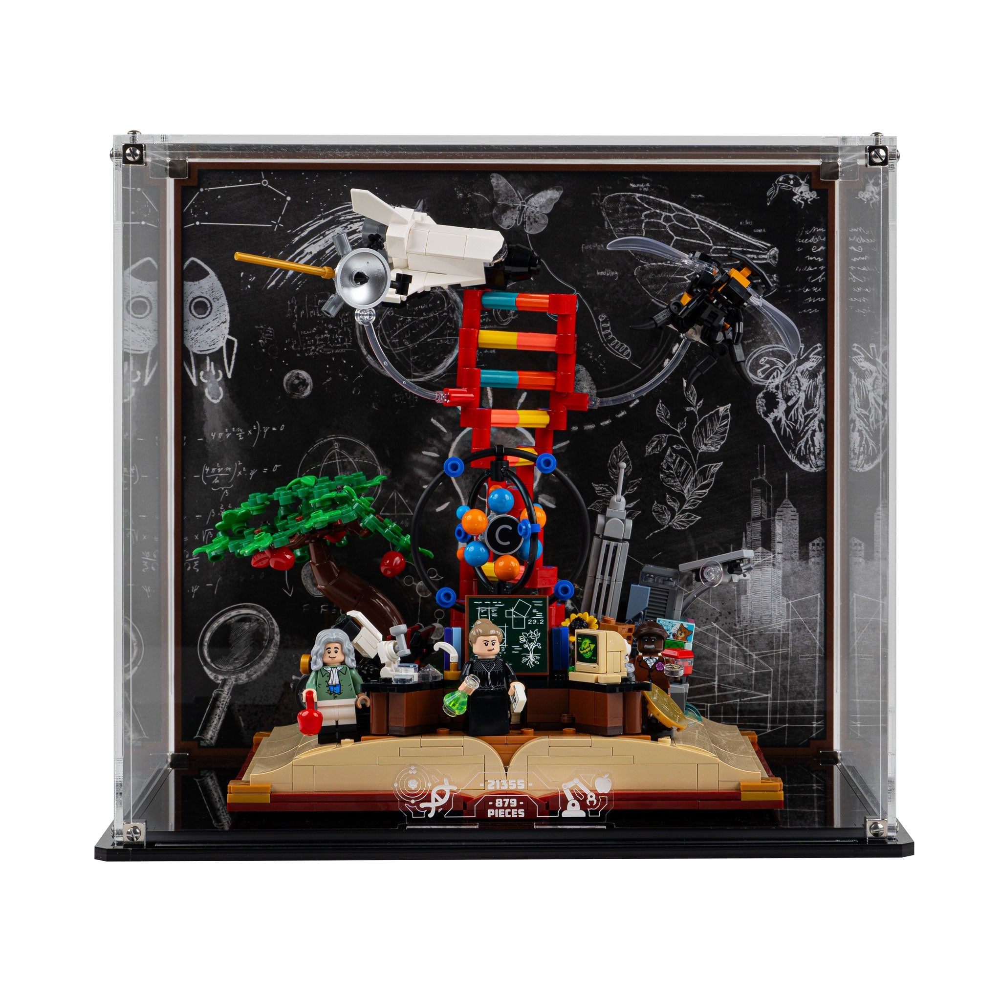 Display Case for LEGO Ideas: The Evolution of STEM (21355)
