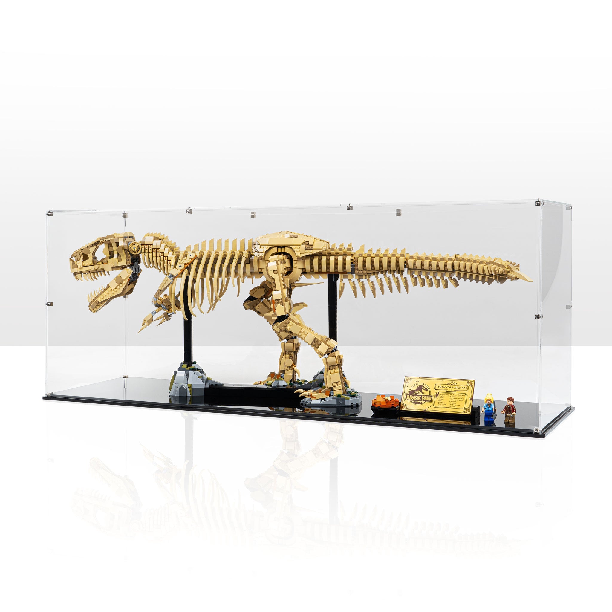 Display Case for LEGO® Jurassic Park: Dinosaur Fossils - Tyrannosaurus Rex (76968)