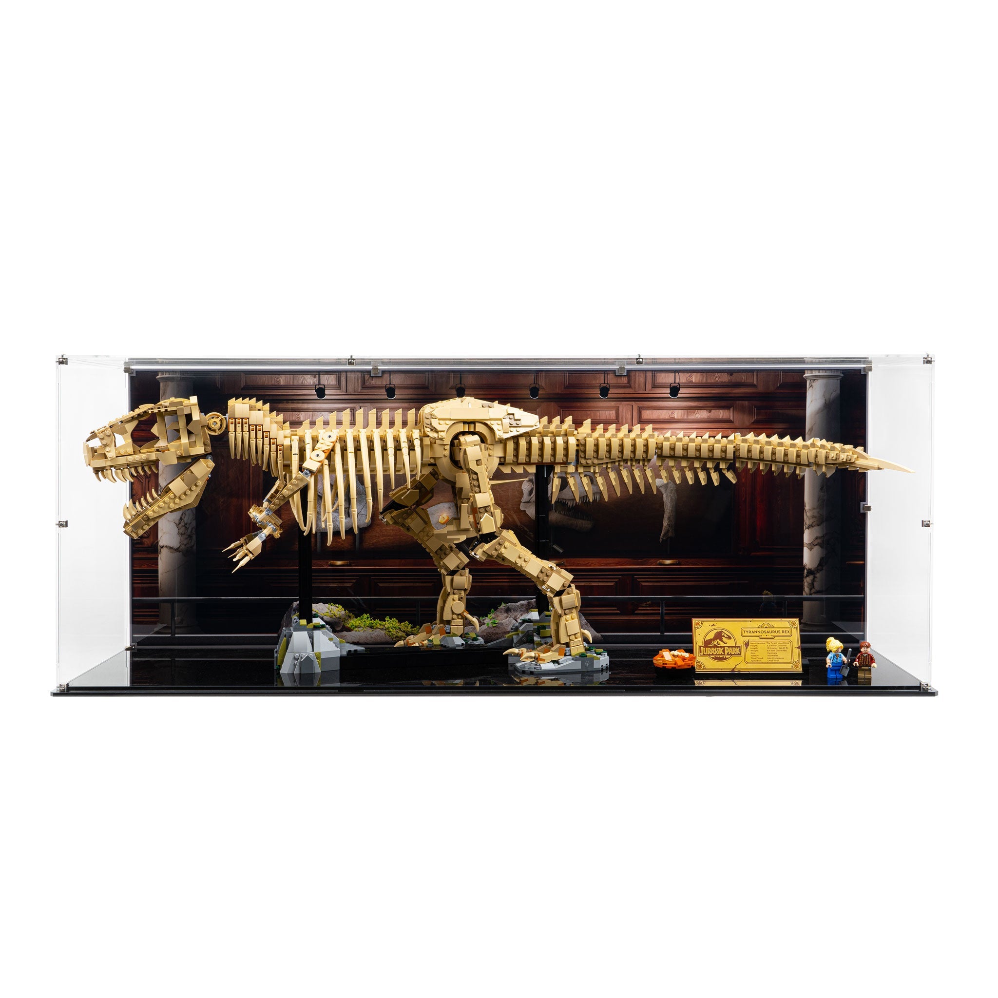 Display Case for LEGO® Jurassic Park: Dinosaur Fossils - Tyrannosaurus Rex (76968)