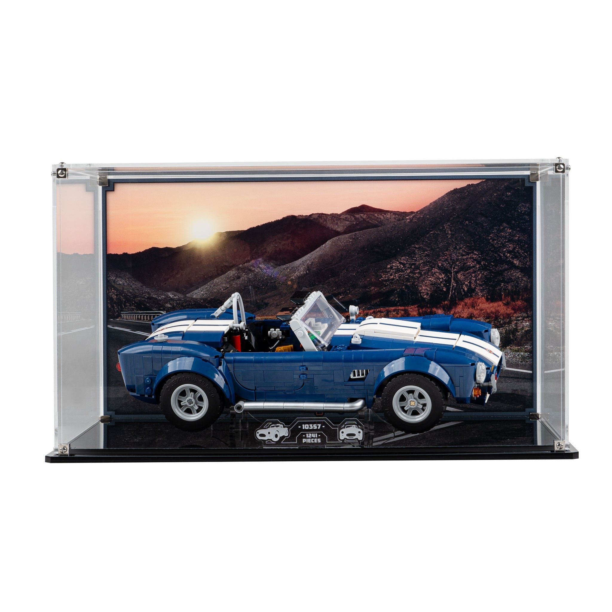 Display Case for LEGO® Icons: Shelby Cobra 427 S/C (10357)