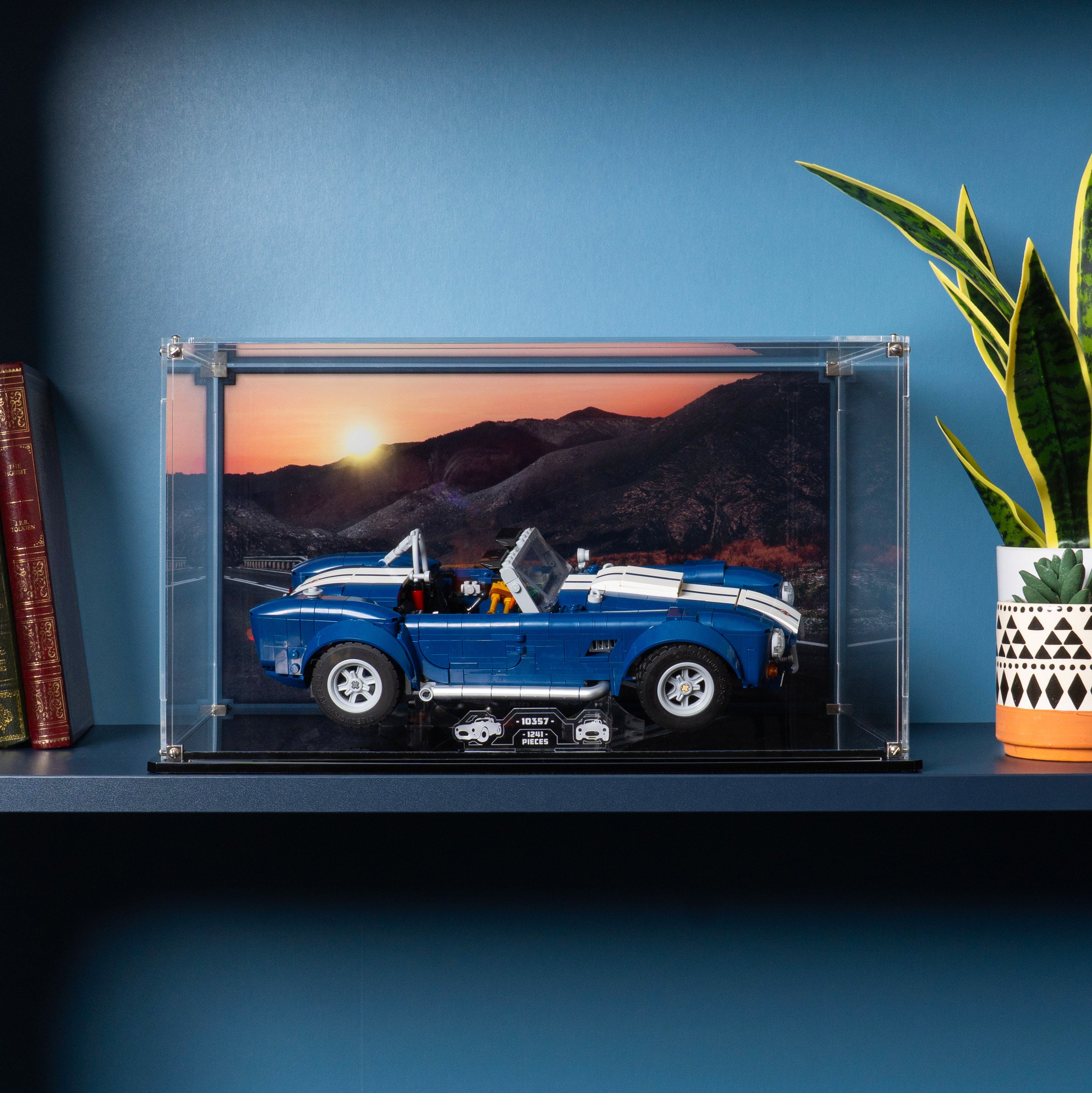 Display Case for LEGO® Icons: Shelby Cobra 427 S/C (10357)