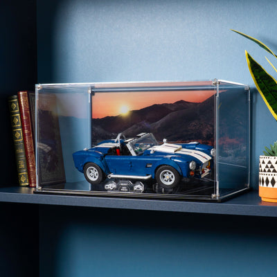 Display Case for LEGO® Icons: Shelby Cobra 427 S/C (10357)