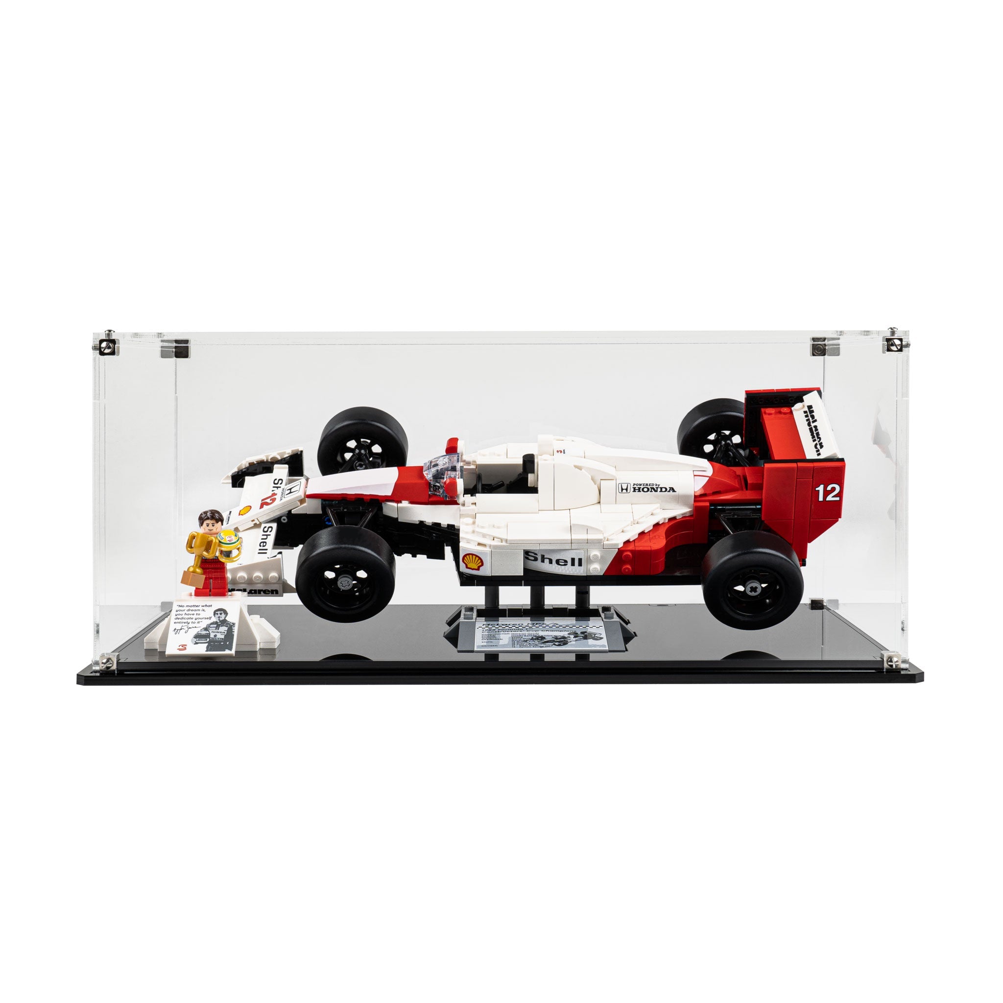 Display Case for LEGO® Icons McLaren MP4/4 & Ayrton Senna (10330)