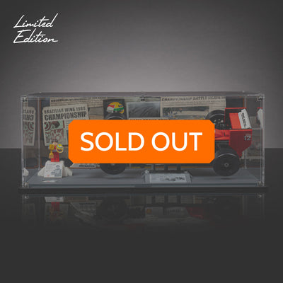 Limited Edition Display Case LEGO ® Icons McLaren MP4/4 & Ayrton Senna (10330)