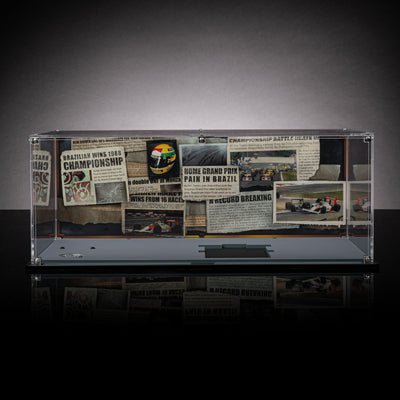 Limited Edition Display Case LEGO ® Icons McLaren MP4/4 & Ayrton Senna (10330)