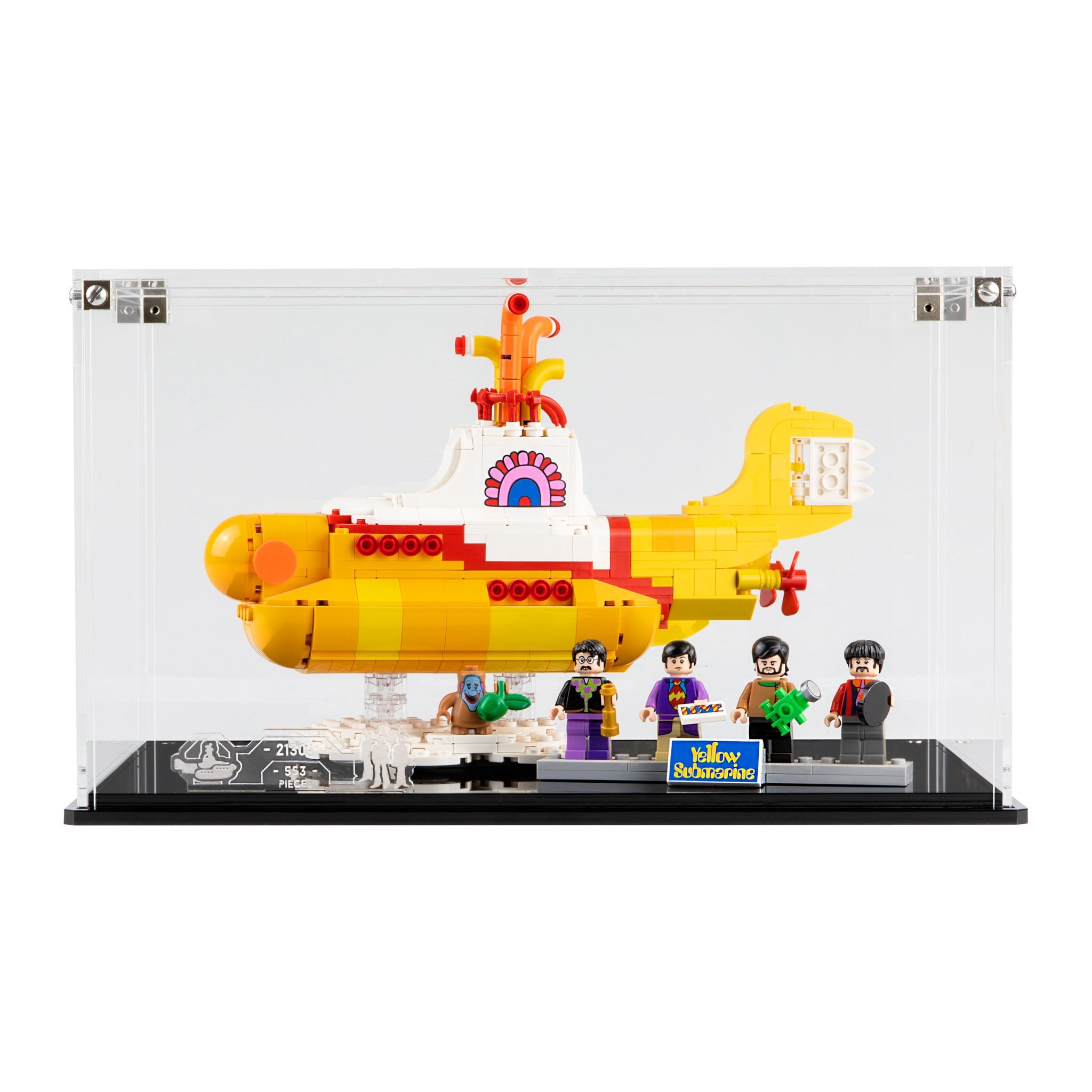 Display Case for LEGO® Ideas: Yellow Submarine (21306)