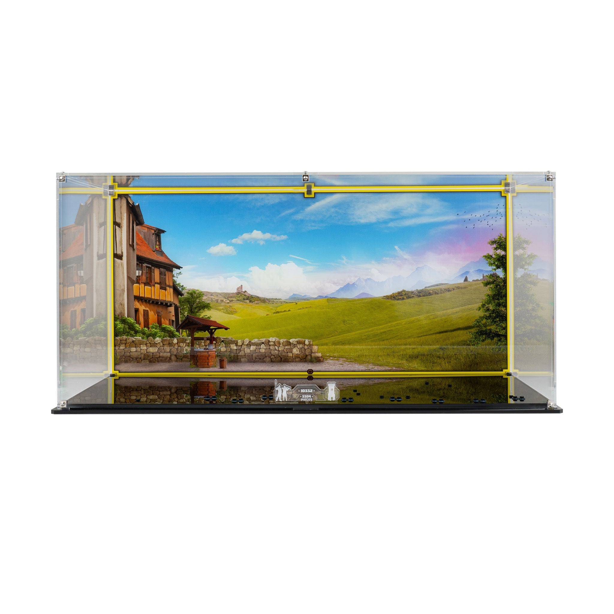 Display Case for LEGO® Icons Medieval Town Square (10332)
