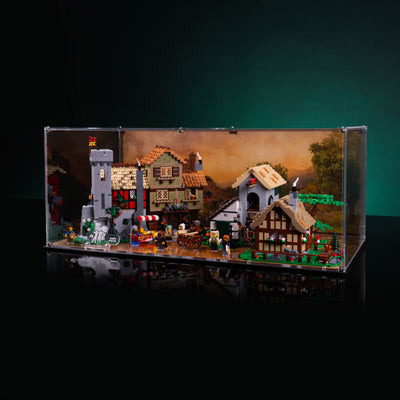 Limited Edition Display Case for LEGO® Icons Medieval Town Square (10332)