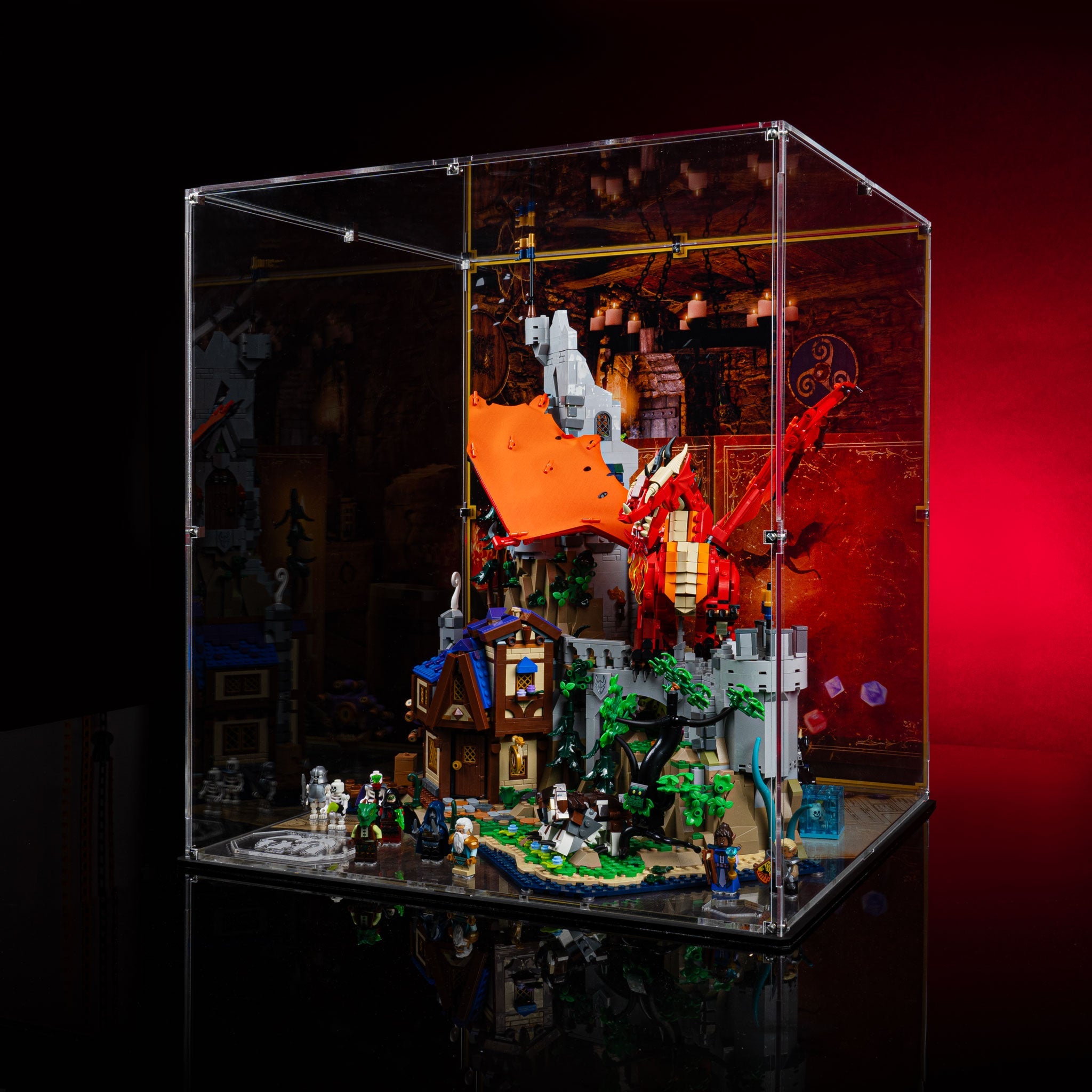Limited Edition Display Case for LEGO® Dungeons & Dragons (21348)