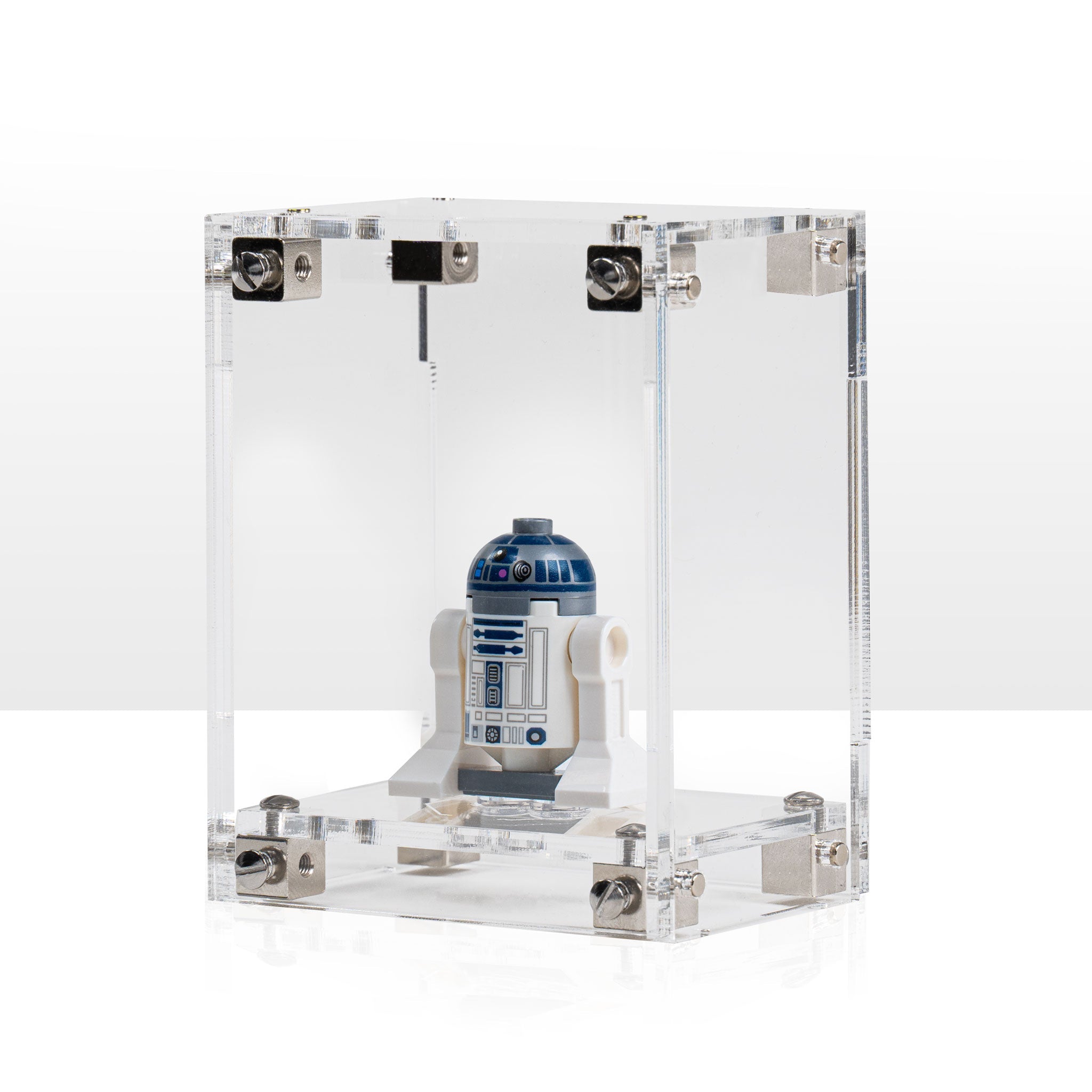 Clear Modular Display Case for LEGO® Minifigure