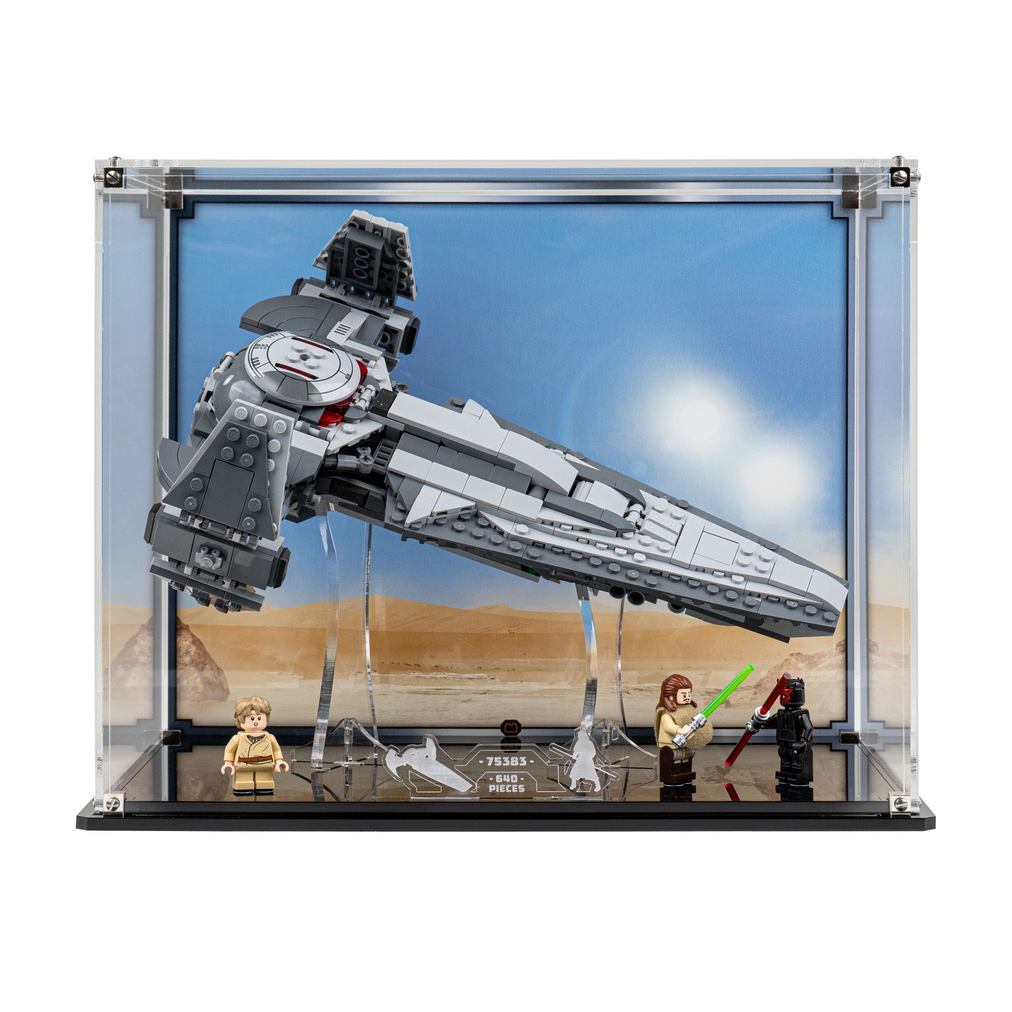 Display Case for LEGO® Star Wars Darth Maul's Sith Infiltrator (75383)