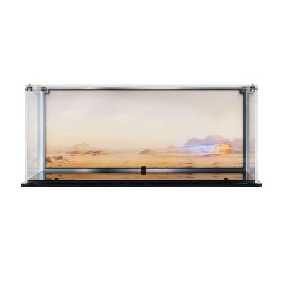 Display Case for LEGO® Star Wars Mos Espa Podrace Diorama (75380)