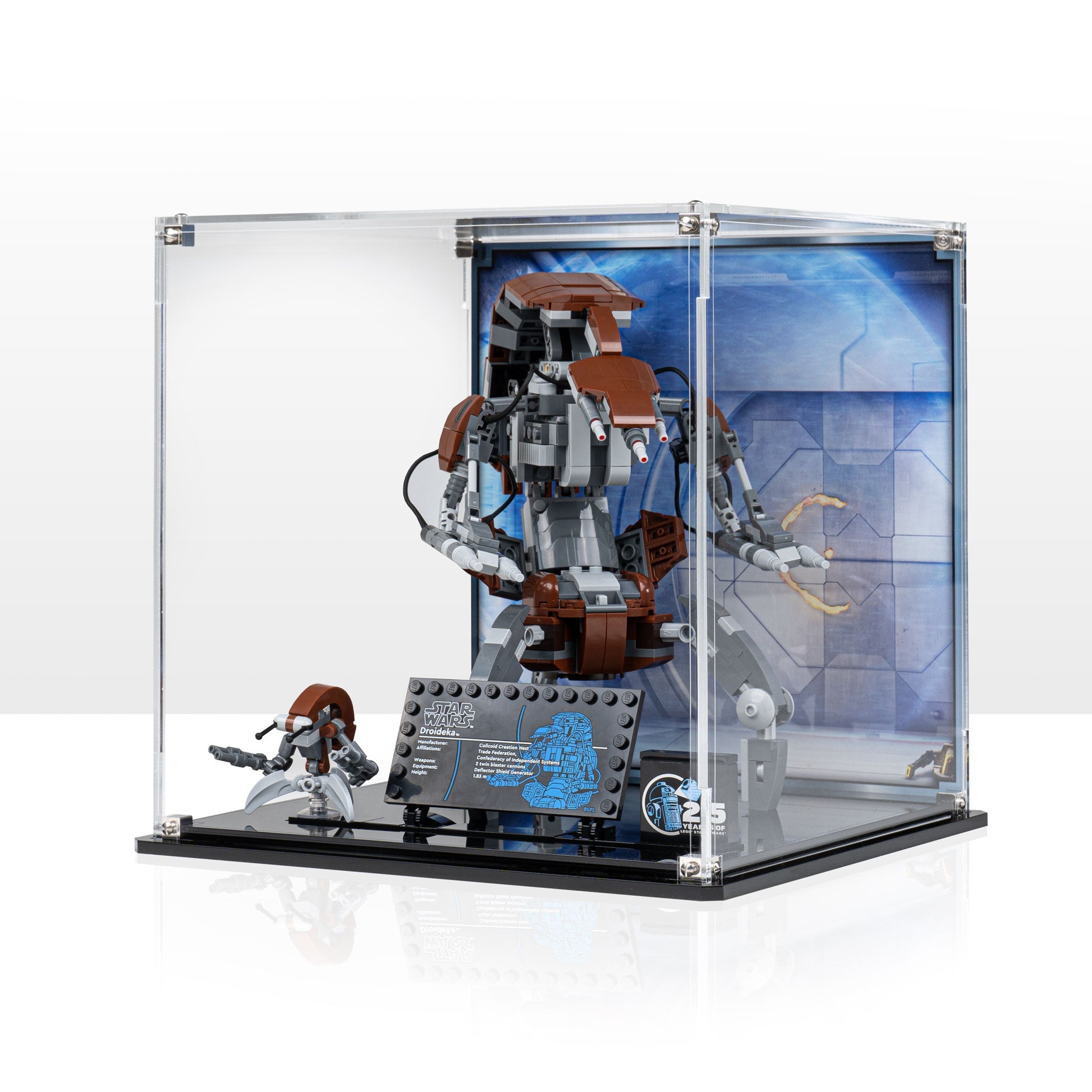 Display Case for LEGO® Star Wars Droideka (75381)