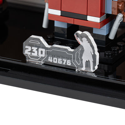 Display Case for LEGO® BrickHeadz The Phantom Menace (40676)