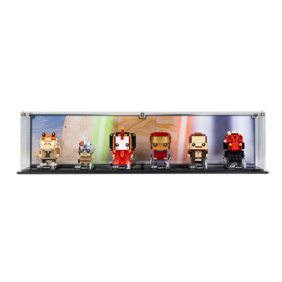 Display Case for LEGO® BrickHeadz The Phantom Menace (40676)