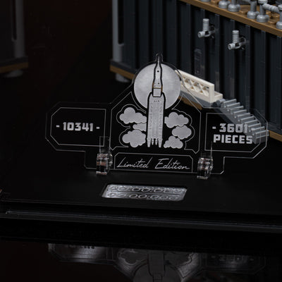 Limited Edition Display Case for LEGO Icons NASA Artemis Space Launch System (10341)