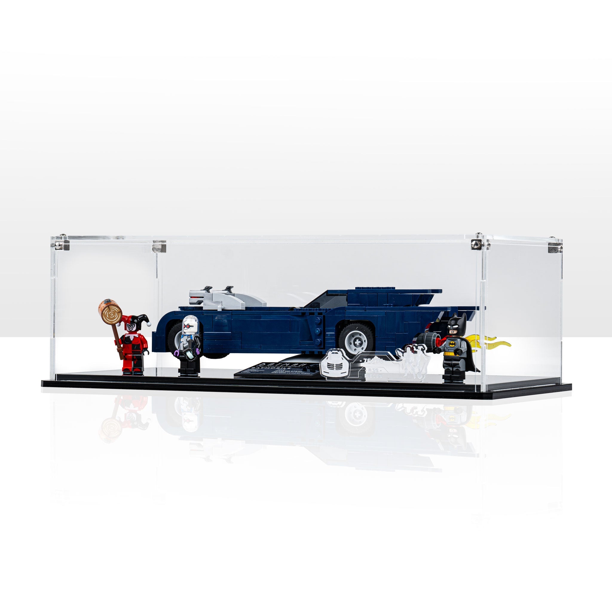Display Case for LEGO Batman: Batman™ with the Batmobile™ vs. Harley Quinn™ and Mr. Freeze™ (76274)